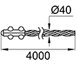 Схема К40-1Х4000