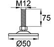 Схема 50М12-75ЦС