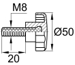 Схема Ф50М8-20ЧН
