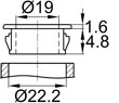 Схема TFLF22,2x19,0-1,6