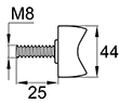 Схема FL44M8-25