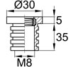 Схема ILTFA30x1,5-2 M8