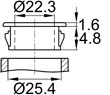 Схема TFLF25,4x22,3-1,6