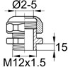 Схема PC/M12x1.5L/2-5