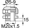 Схема PC/M20x1.5L/5-9