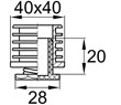 Схема PRQ40x40x1,5-2