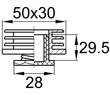 Схема PROA50x30x1,5-2