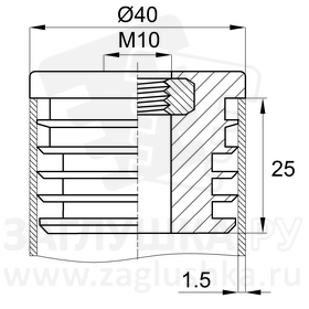 ILTFA40x1,5 M10