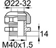 Схема PC/M40x1.5/22-32