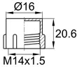 Схема CF14X1,5B
