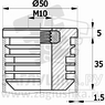 ILTFA50x1,5 M10