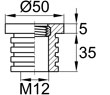 Схема ILTFA50x2,5 M12